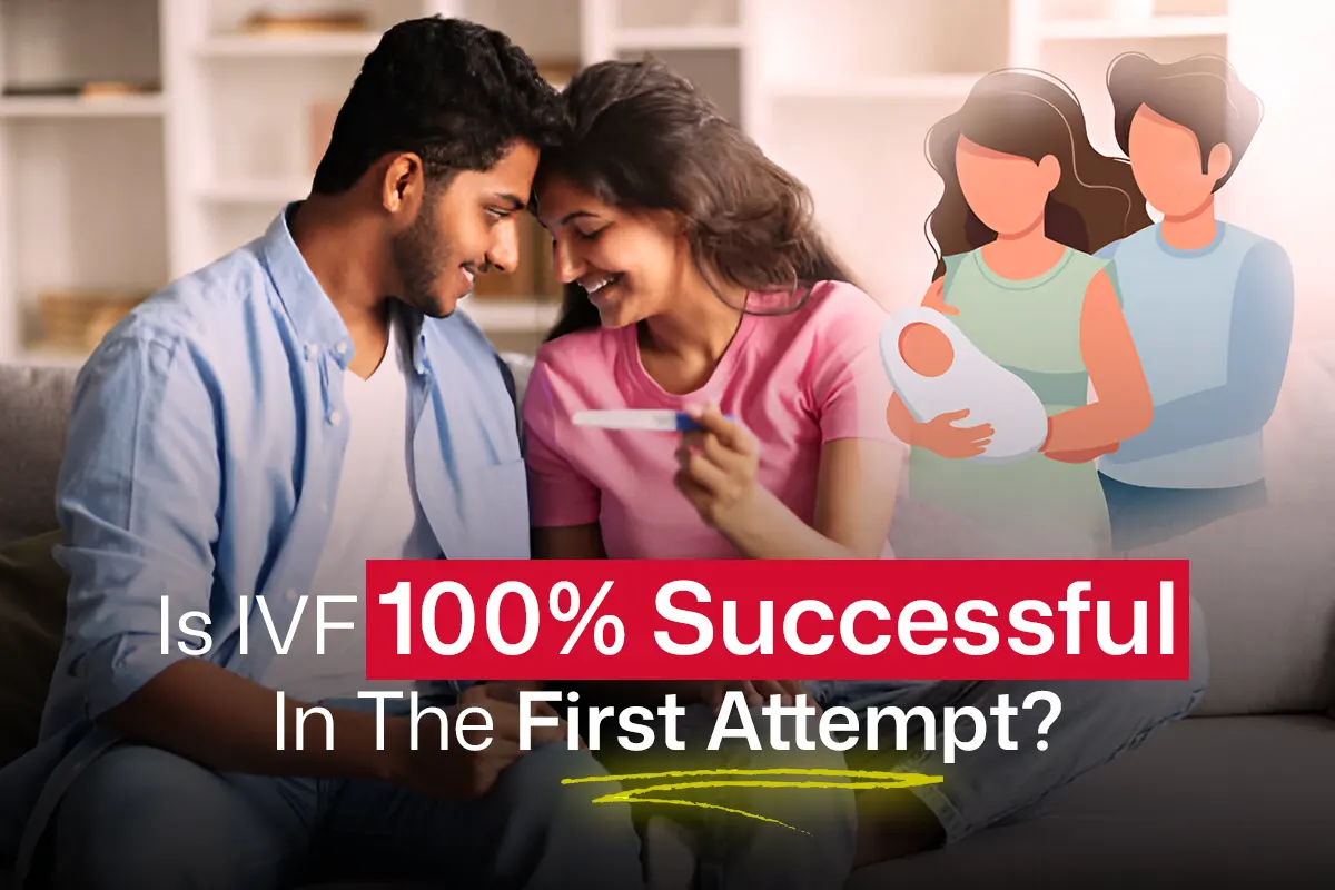 Is IVF 100% Successful In The First Attempt? Blog featured image