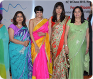 Dr. Pratima Mittal (consultant and HOD at Safdarjung Hospital),  Dr. Nandita Palshetkar (Secretary General, ISAR), Mandira Bedi, Dr. Rishma Pai (Gynaecologist and Consultant Obstetrician), Dr. Alka Kriplani(professor aiim)